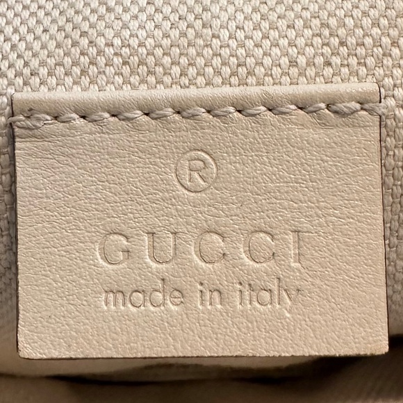 GUCCI Calfskin GG Tennis Embossed Belt Bag - Picture 10 of 16